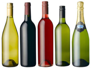 Wine bottles sizes