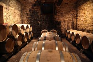 wine aging