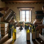 bottle olive oil