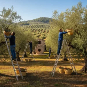 olive oil production